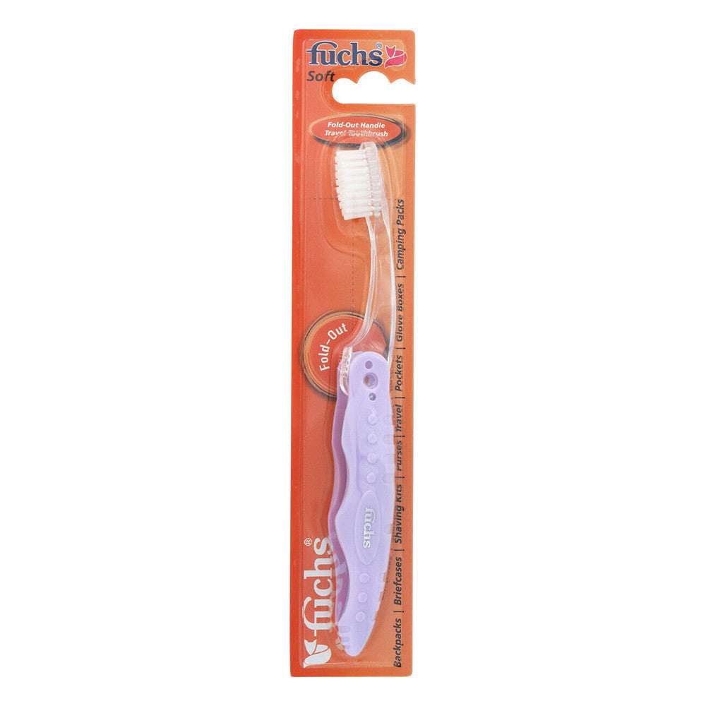 Fuchs Brushes Pocket Nylon Toothbrush, 1 Ea